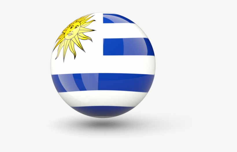 Illustration Of Flag Of Uruguay - Uruguay Flag Icon Png, transparent png