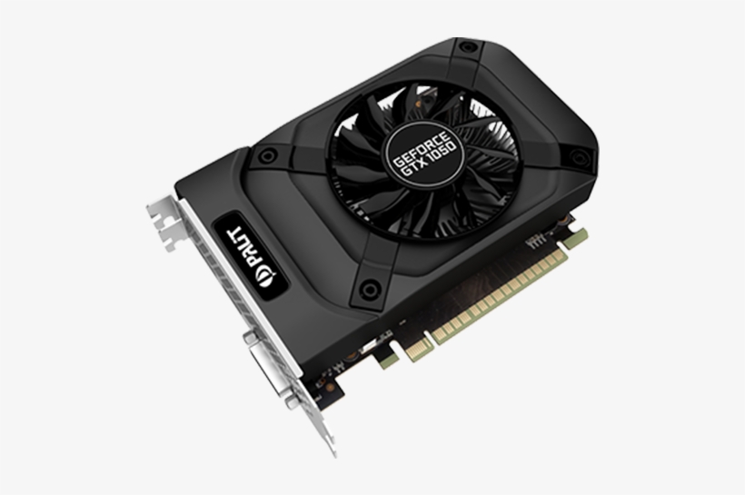 Palit Geforce Gtx 1050 Ti Dual Oc Graphics Card - Gtx 1060 Mini Zotac, transparent png