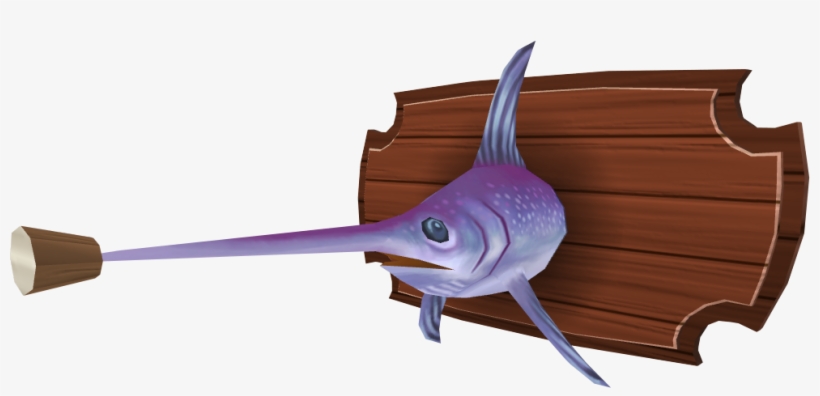 Mounted Swordfish - Runescape Swordfish, transparent png