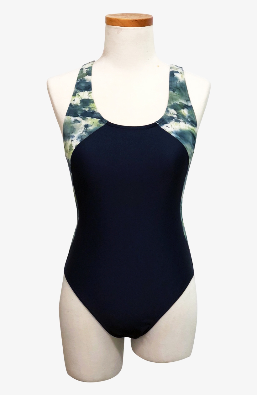 Women's Sporty Racing Swimsuit - Maillot, transparent png