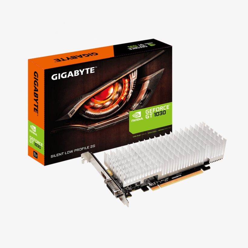 Gigabyte Nvidia Geforce Gt 1030 Silent Low Profile, transparent png