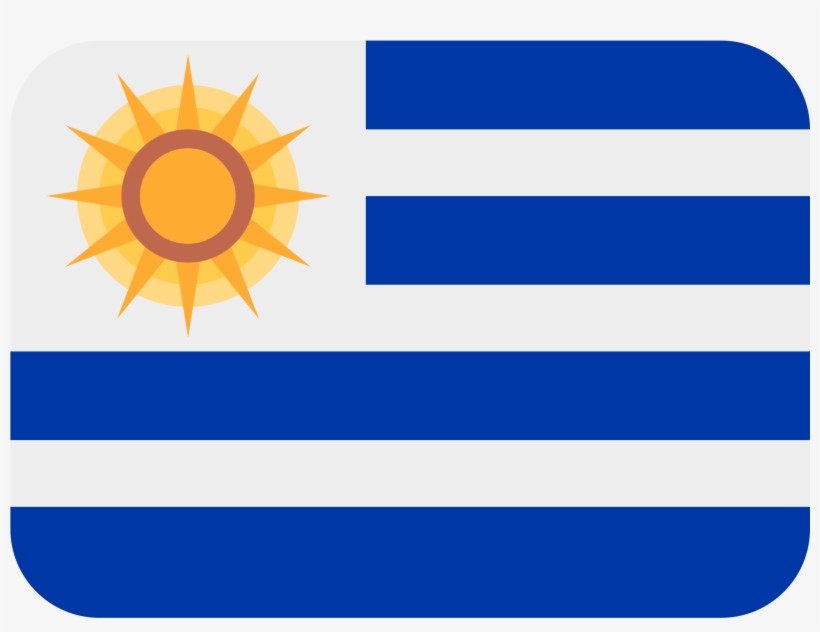 Flag Of Uruguay - Banderita De Uruguay, transparent png