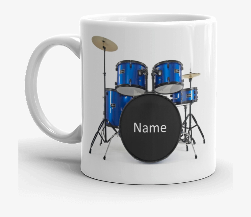 Personalised Drum Kit Gift Mug - Funny Unicorn Coffee Cup, transparent png