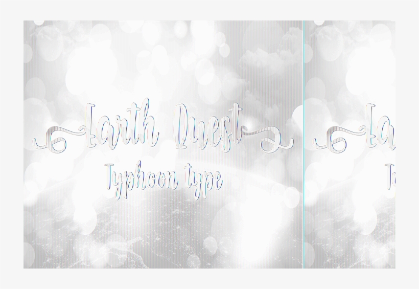 Free Earth Quest Font - Poster, transparent png