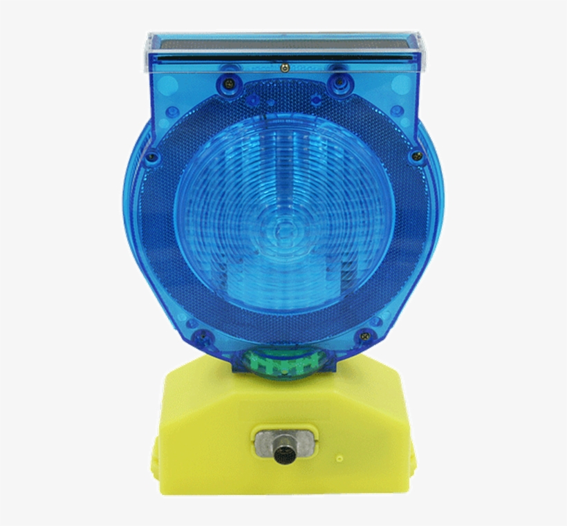 Blue Solar Barricade Lights And More Barricade Lights - Electric Fan, transparent png