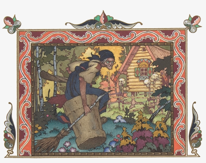 Boris Zvorykin Russian Fairy Tales Redcapetales - Boris Zvorykin Baba Yaga, transparent png