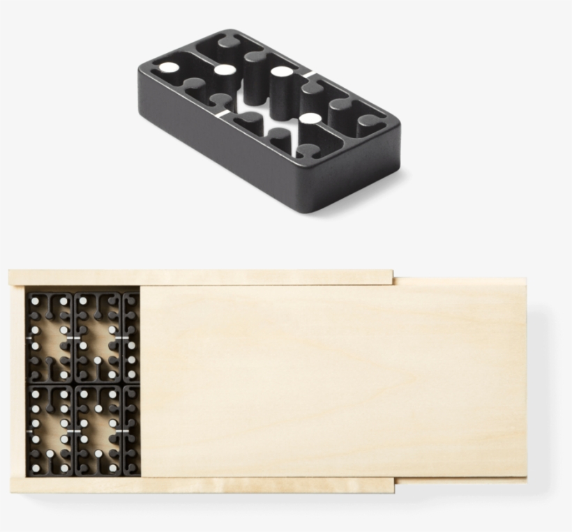 Minimalist Aluminum Domino Set - Plywood, transparent png