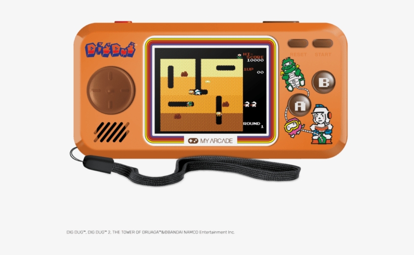Dig Dug® Pocket Player - My Arcade Pocket Players, transparent png