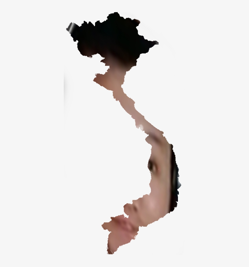 Forsen - Vietnam Map Hanoi Ho Chi Minh, transparent png