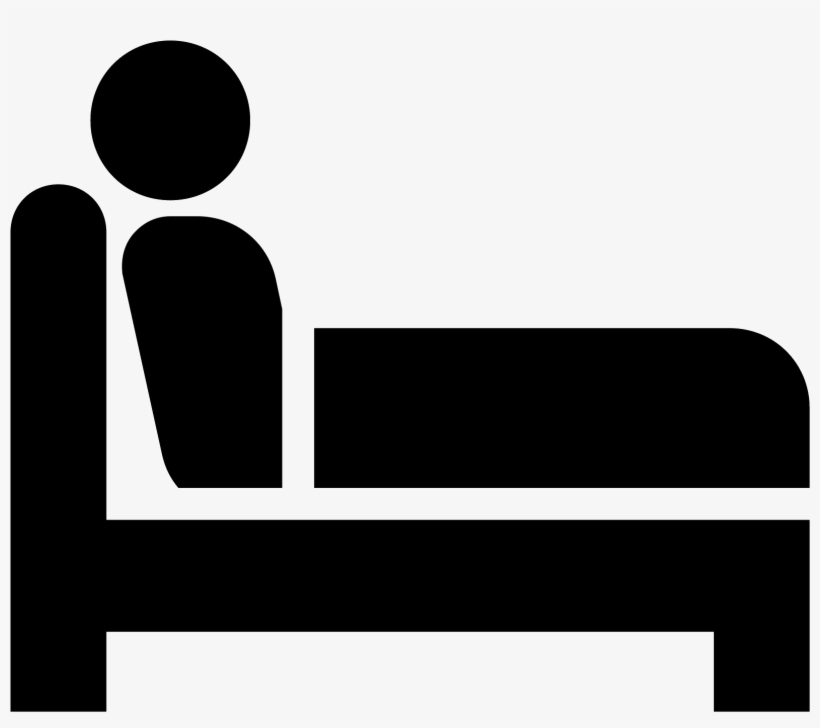 Insomnia Filled Icon - Bed, transparent png