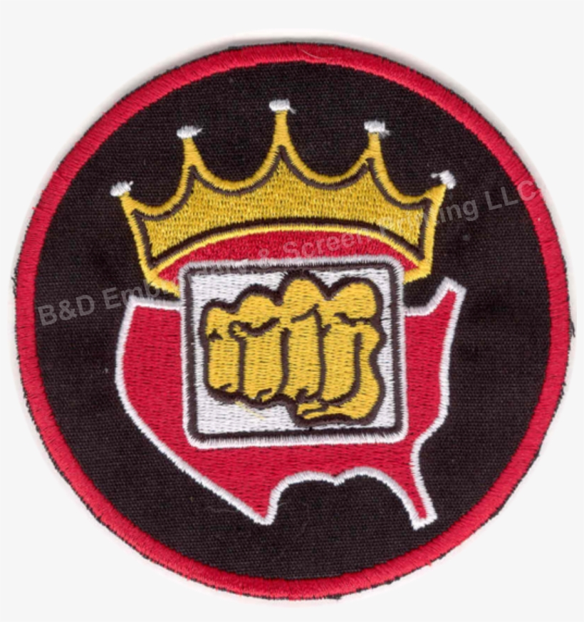Kenpo Karate Elvis Presley Crown / Fist Patch - Emblem, transparent png