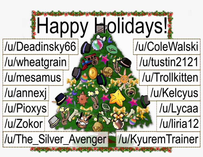 Happy Holidays Tpp From The Tpp Holiday Collab - Christmas Tree, transparent png