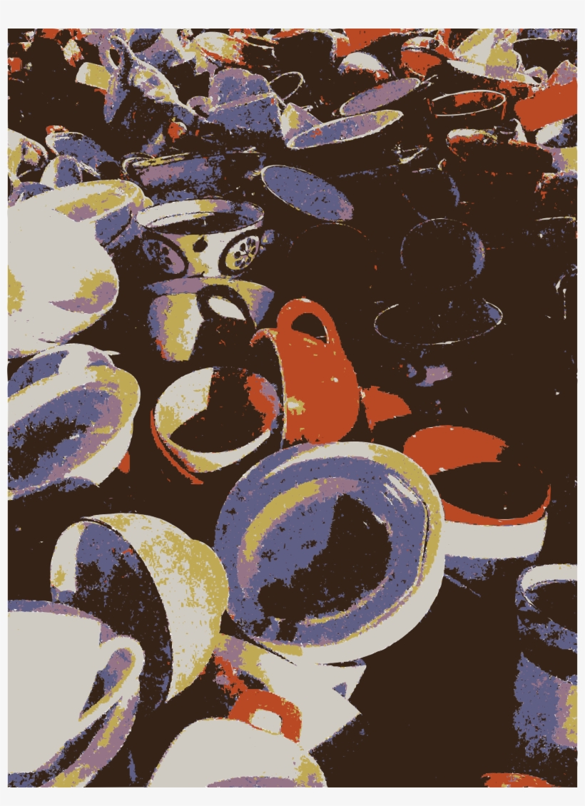 This Free Icons Png Design Of A Pile Of Cups, transparent png