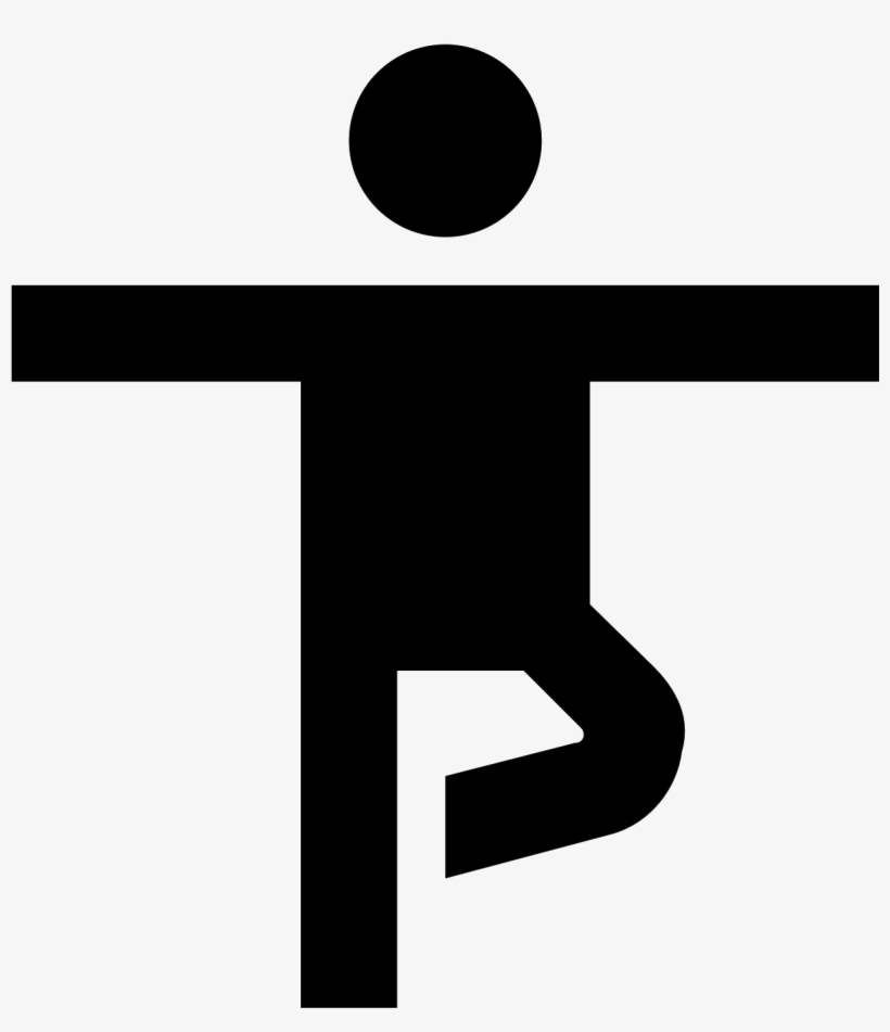 Yoga Icon - Accessibility Icon Material Design, transparent png