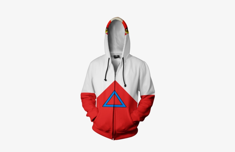 Dragon Type Pokemon Zip Hoodie - Hoodie, transparent png