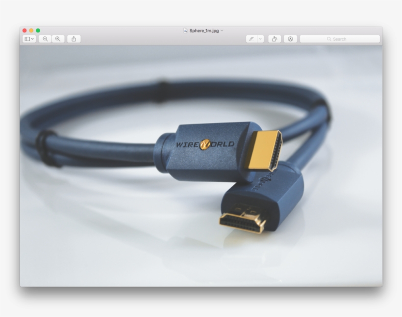 Ww1 - Wireworld Sphere Hdmi Cable, transparent png