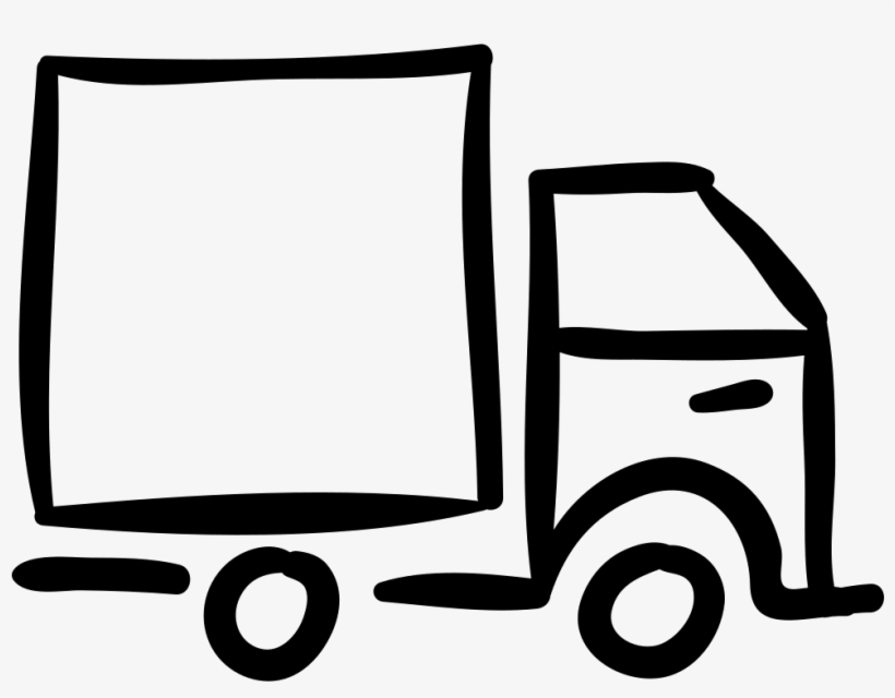 Drawn Truck Hand Drawn - Hand Drawn Truck Free, transparent png