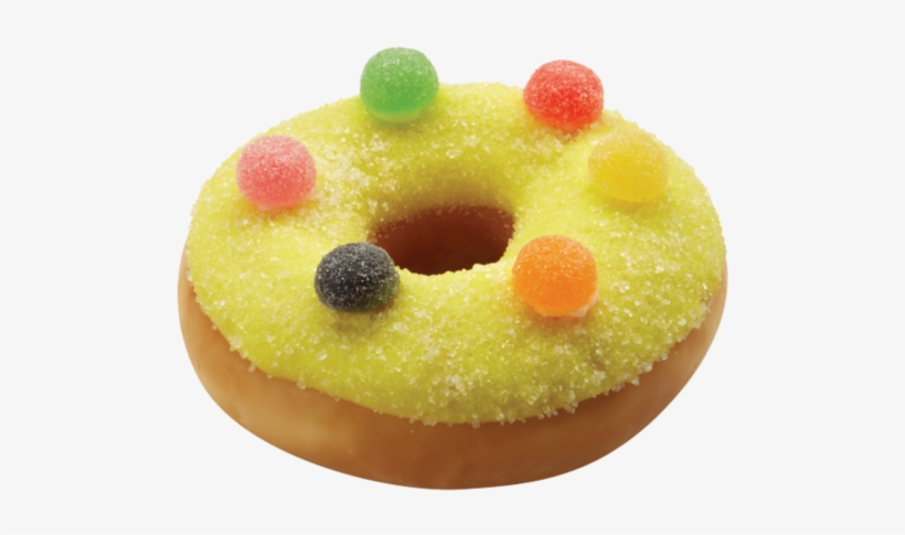 Back To School With Krispy Kreme - Jelly Tots Doughnut, transparent png