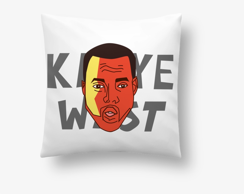 Coussin Synthétique Doux 41 X 41 Cm Kanye West Par - Cushion, transparent png
