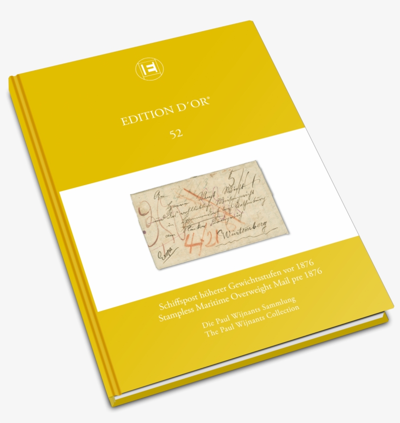 Stampless Maritime Overweight Mail Pre 1876 • The Paul - Brochure, transparent png