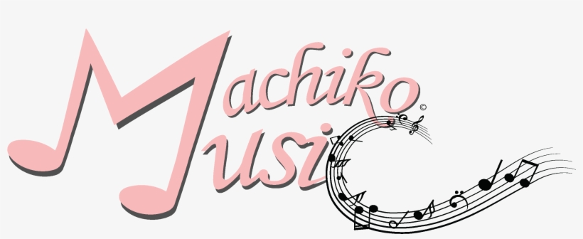 Machiko Music - Calligraphy, transparent png