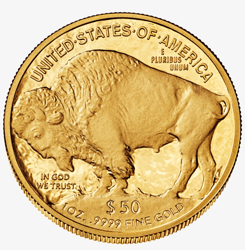 American Buffalo 1 Ounce Gold Coin, transparent png