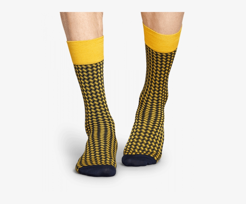 Dressed Basket Weave Sock - Wool, transparent png