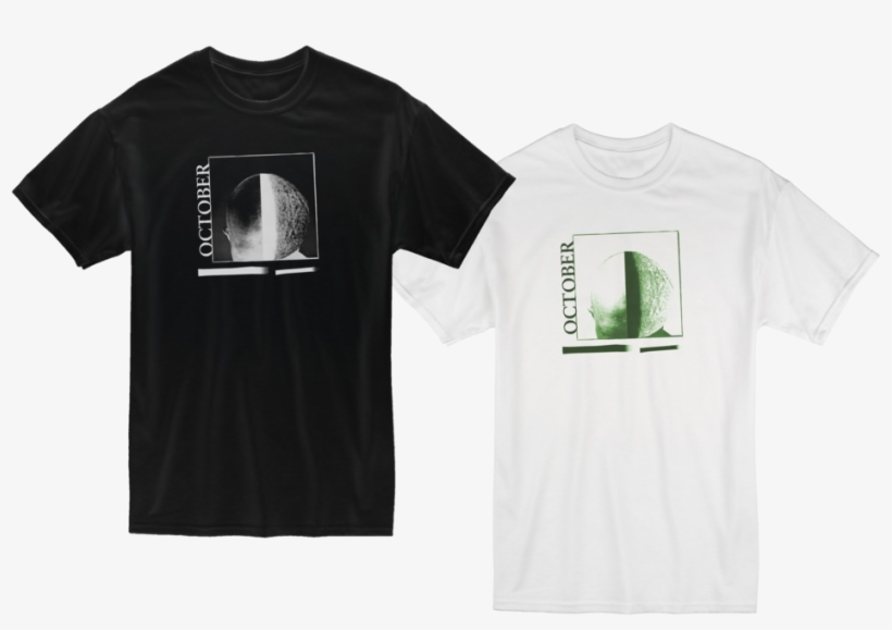 October Moon Man Tee, transparent png