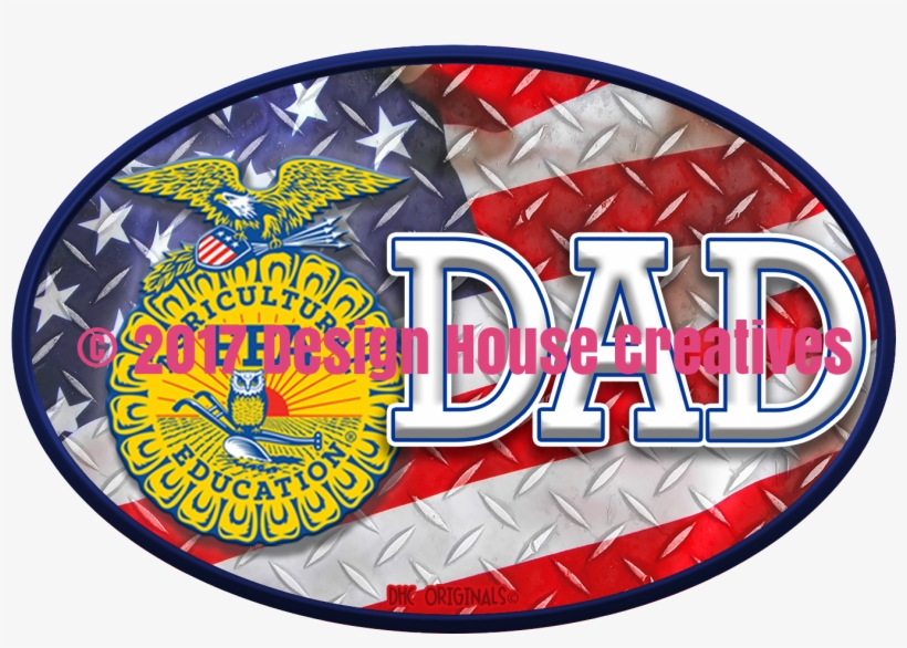 Officially Licensed Ffa™ American Flag Dp Decal - Ffa, transparent png
