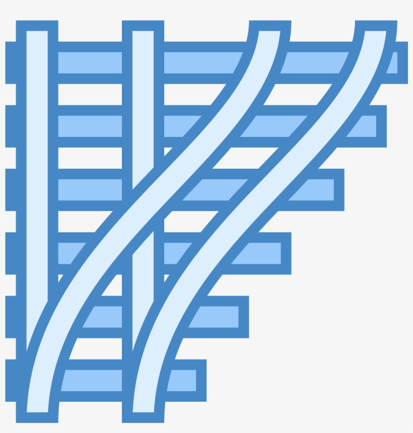Train Track Icon - Train Switch Icon, transparent png
