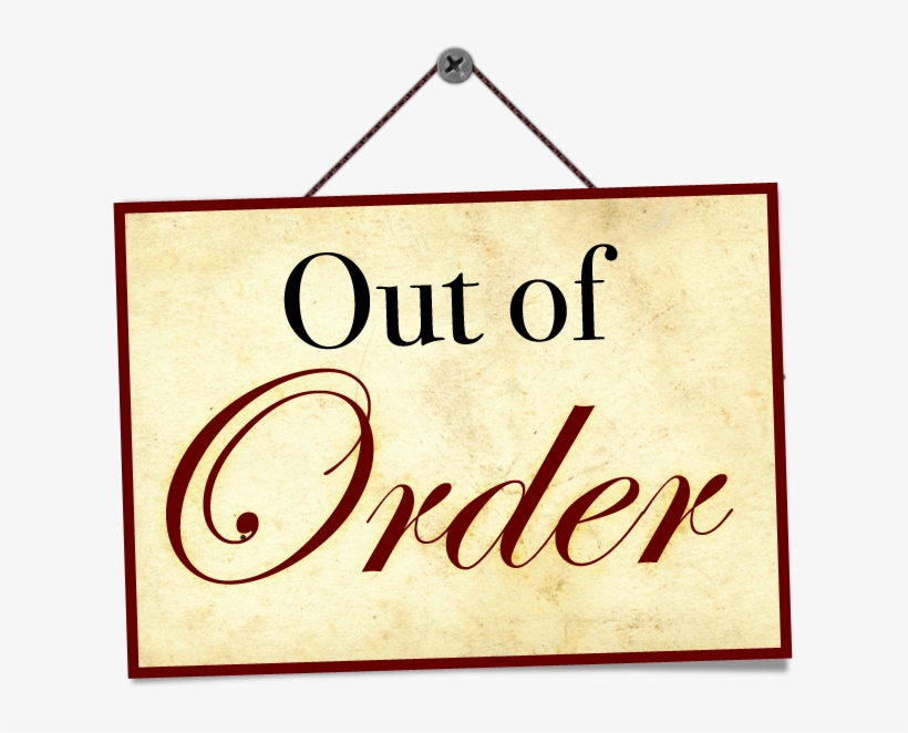 Out Of Order Sign Png - 630x630 PNG Download - PNGkit