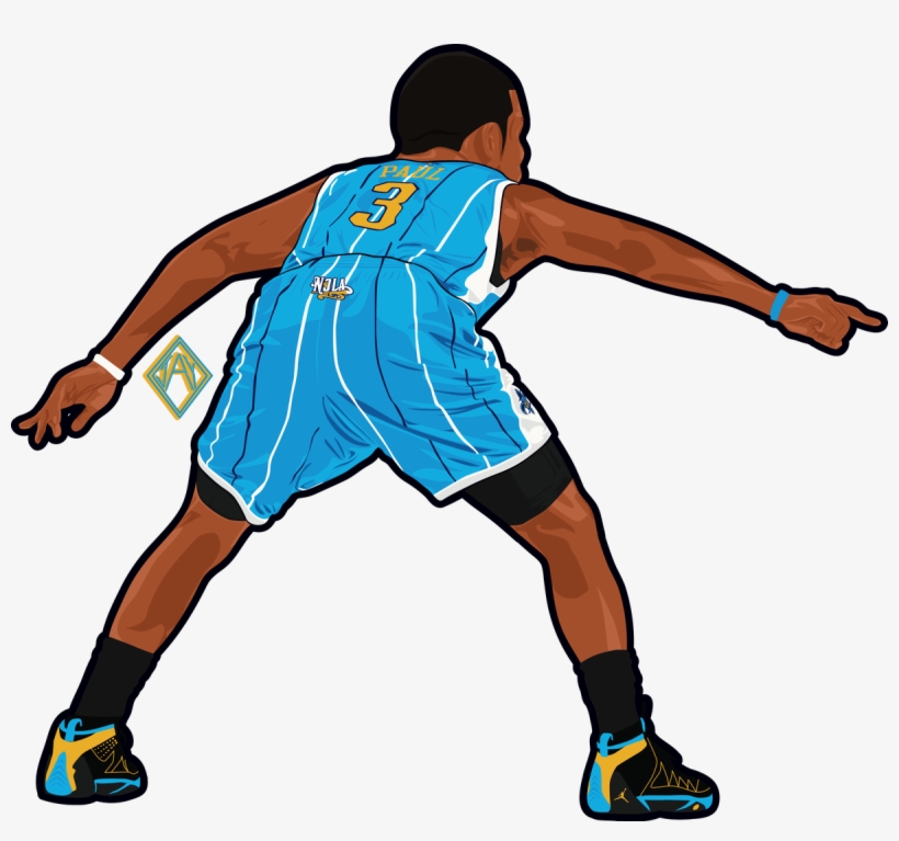 Chris Paul - Dribble Basketball, transparent png