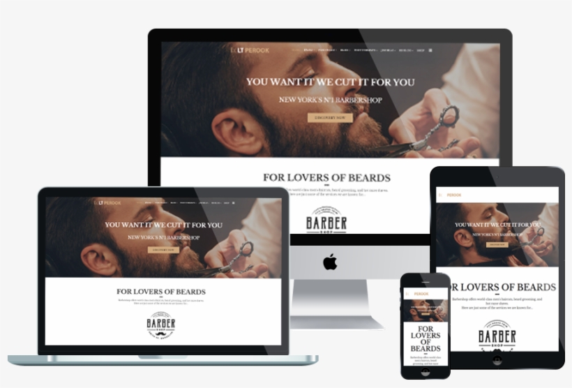 Lt Perook Premium Private Barber Shop Virtuemart Joomla - Woocommerce Toys Store Theme, transparent png