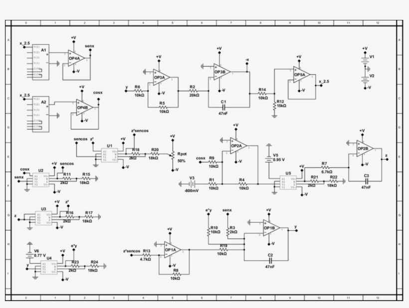 Schematic Circuitry Implementation Of The Watt Governor - Diagram, transparent png