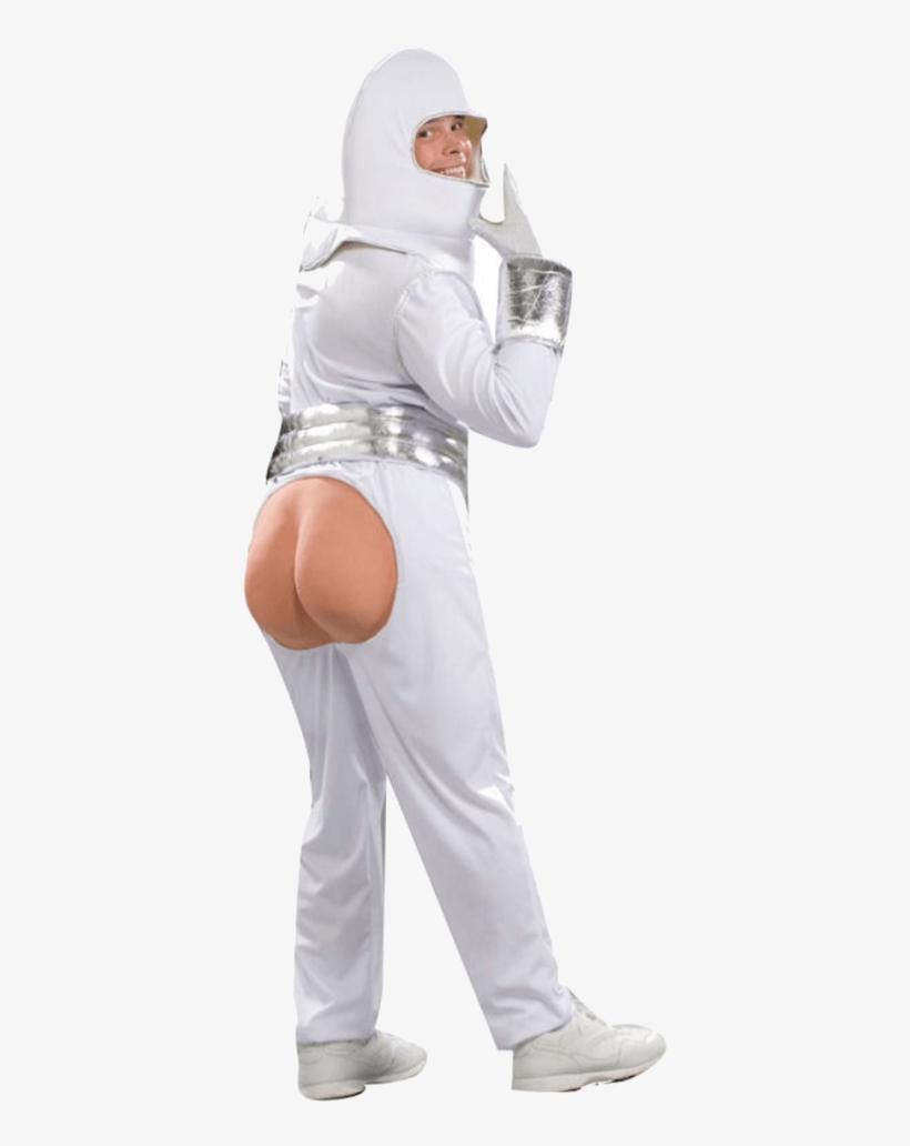 Adult Moon Man Costume - Sexy Astronaut Costume Male, transparent png