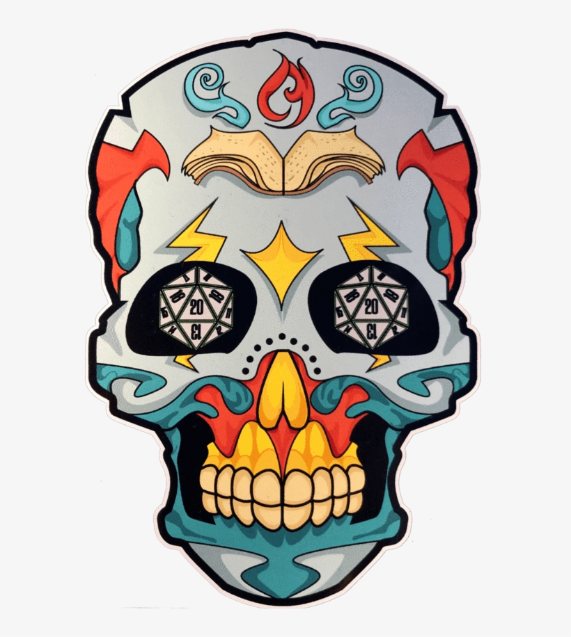 Skull, transparent png