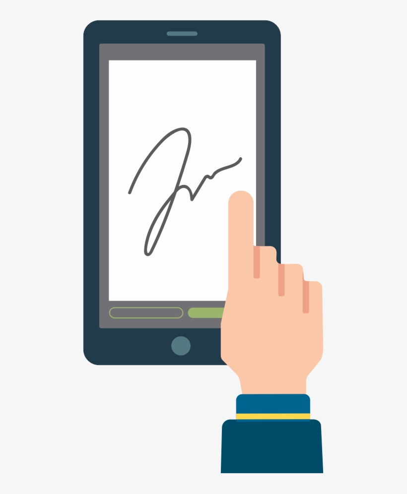 What Type Of Electronic Signature Does Signaturit Recommend - Signature Électronique Png, transparent png