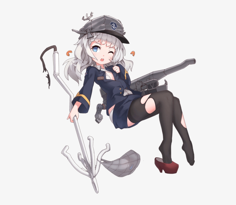 Odin Damaged - 奧 丁 艦 娘, transparent png