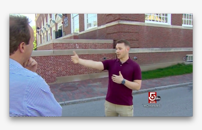 “hahvahd” Founder Dan Andrew Tells Abc5 Chronicle About - Building, transparent png
