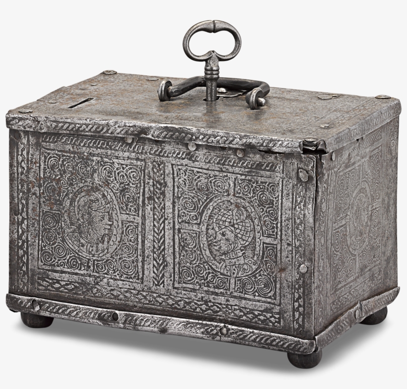 Nuremberg Etched Steel Casket - Trunk, transparent png