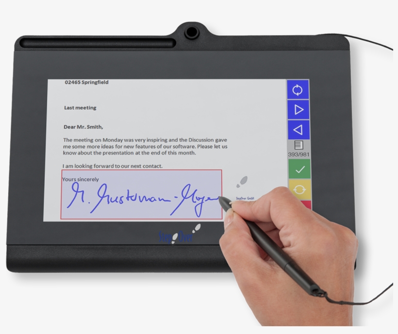 About Electronic Signatures - Signatur Pad, transparent png