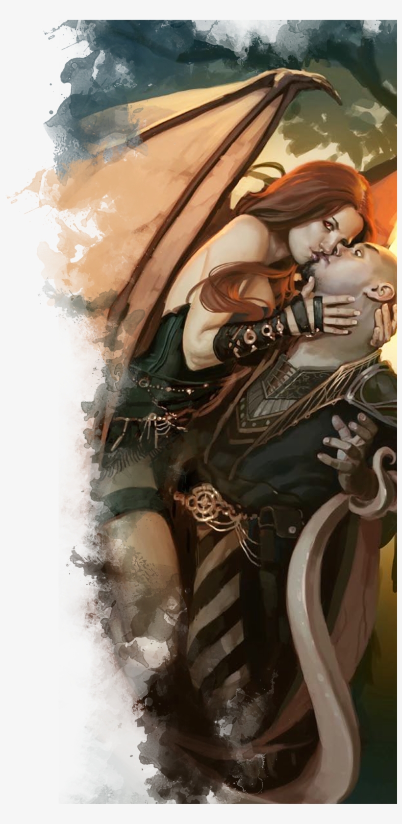 "succubus/incubus" Is Unofficial Fan Content Permitted - Illustration, transparent png