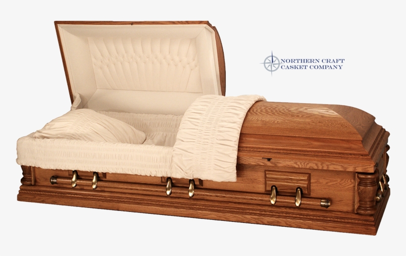 Warner Oak - Solid Oak Casket, transparent png