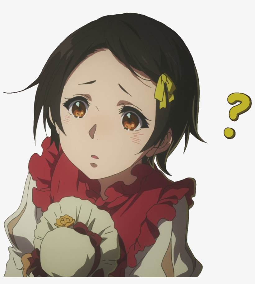 Question Mark , - Violet Evergarden Render, transparent png