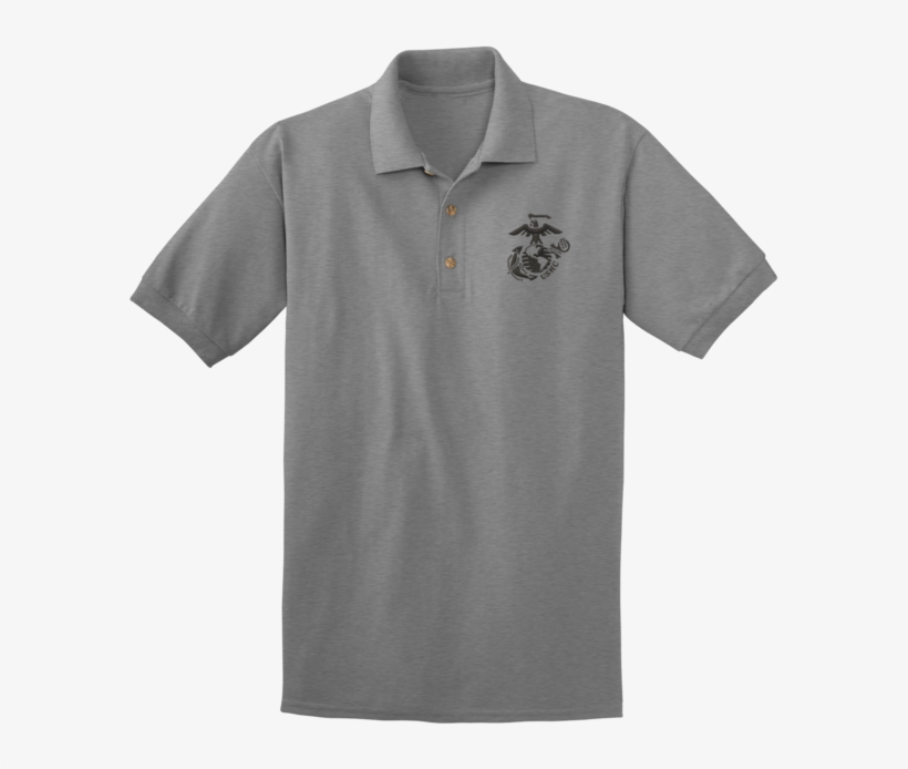 Solid Ega Embroidered Polo - Us Marines, transparent png