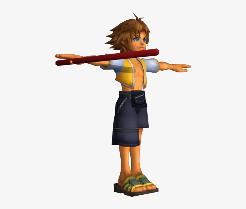 Download Zip Archive - Tidus Kingdom Hearts, transparent png