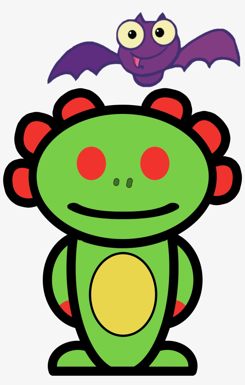 Needs Better Eyes - Cartoon Bat, transparent png