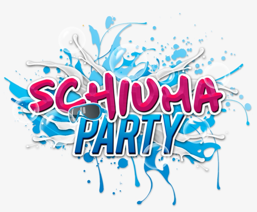 Download Logo Schiuma Party - Fiesta De Espuma Png, transparent png