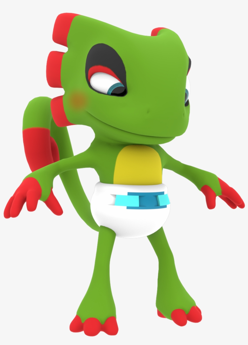 Padded Yooka - Cartoon, transparent png