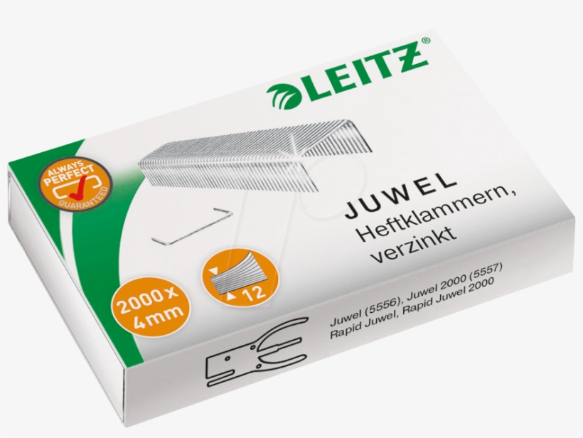 Leitz - Leitz Jewel Hklvz. 6/4 2000st. Office, transparent png